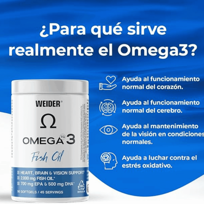 OMEGA 3 SOFTGELS (WEIDER) - Imagen 2