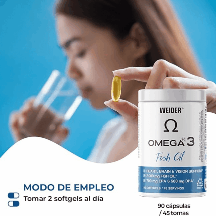 OMEGA 3 SOFTGELS (WEIDER) - Imagen 3