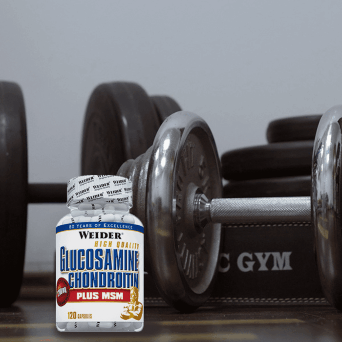 GLUCOSAMINE CHONDROITINE+ MSM (WEIDER) - Imagen 2