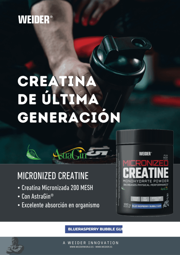 MICRONIZED CREATINE 200 MESH (WEIDER) - Imagen 4