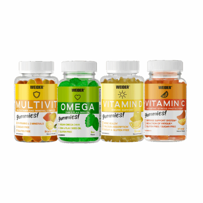 Pack de gominolas de vitaminas